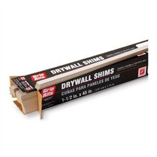 Grip-Rite Drywall Shims 45 x 1.5-In